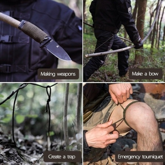 Paracord Survival Bracelet - Picture 5 of 7